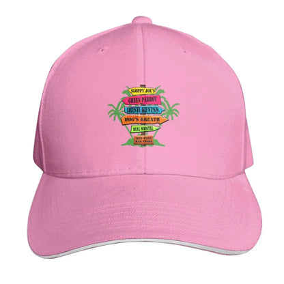 Key West Bar Stops Vintage Baseball Cap