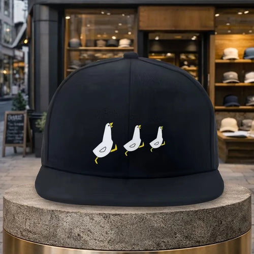 Running Ducks Graphic Snapback Cap