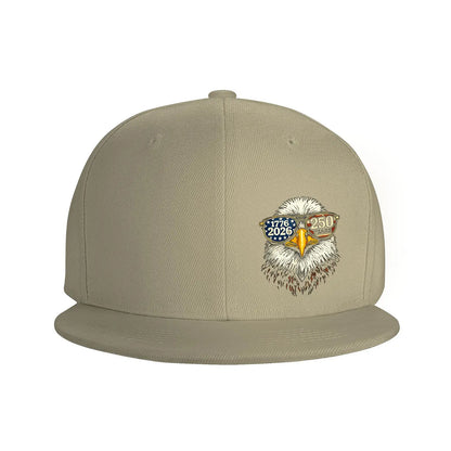 250th Anniversary USA Patriotic Bald Eagle Snapback Cap