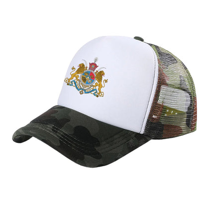 Iran Imperial Trucker Caps Men Iran Imperial Flag Hat Baseball Cap