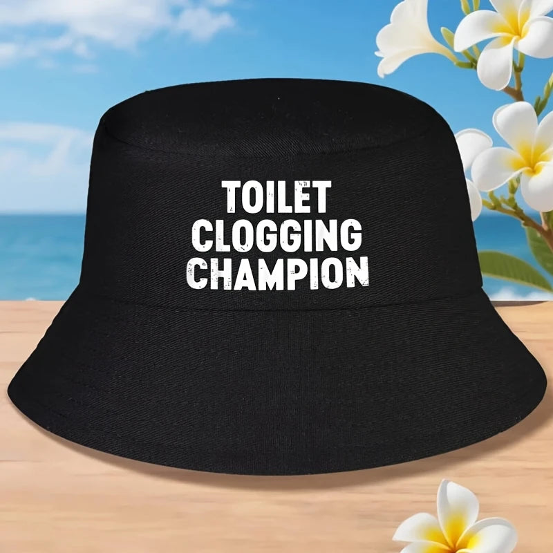 Toilet Clogging Champion Outdoor Bucket Hat