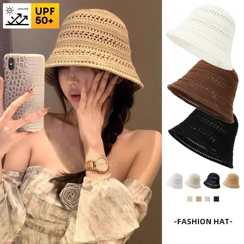 Summer Fashion Wide Brim Bucket Hat