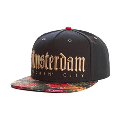 Luxury One Don't Mercy Flat Top Snapback Cap
