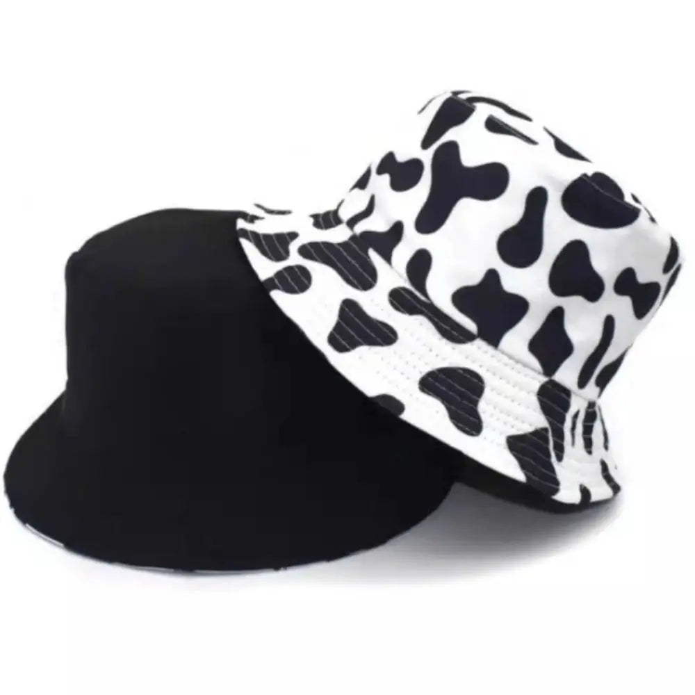 New Sun Protection Sweet Animal Cow Bucket Hat