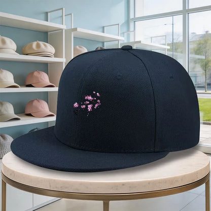 Cherry Blossom Snapback Cap