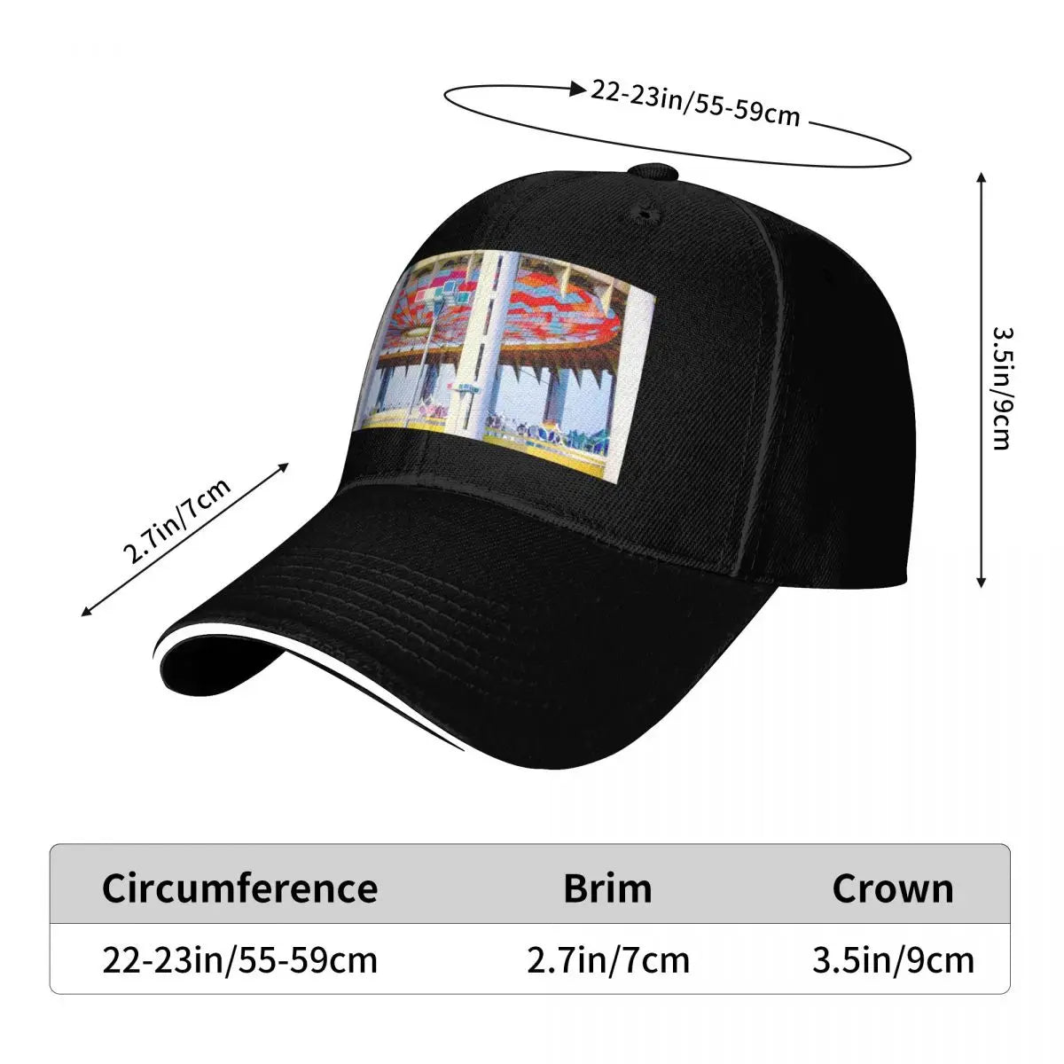 1964 1965 New York World's Fair Pavilion Baseball Cap
