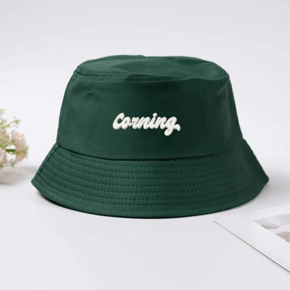 Custom Text Graphic Breathable Cotton Summer Bucket Hat