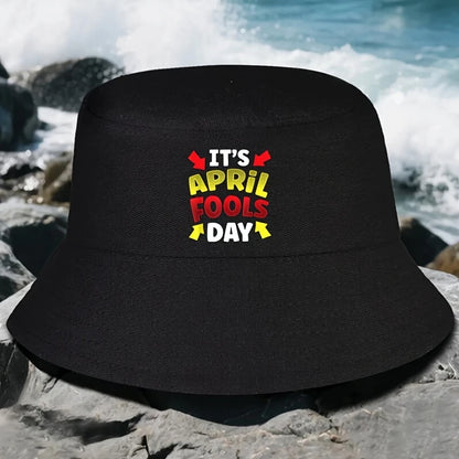 April Fools Humorous Phrases Bucket Hat