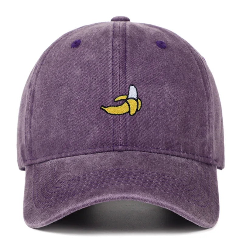 Banana Embroidered Baseball Hats