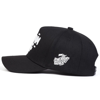 Unisex DREAM BIG Letter Embroidery Baseball Caps Spring Autumn