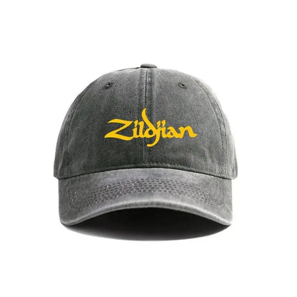 Retro Wave Letter Embroidered Baseball Cap