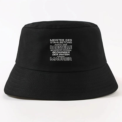 Meister Baustelle Maurer Summer Bucket Hat