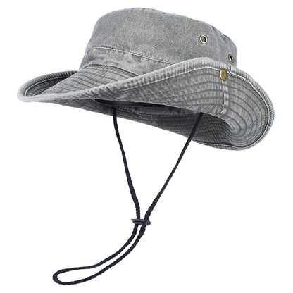 Summer Bucket Hats 2026 Outdoor Sun Hat Woman Solid Cotton About 58cm