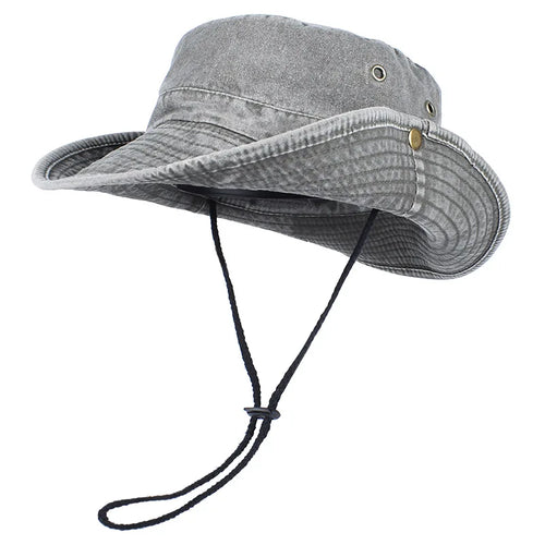 Summer Bucket Hats 2026 Outdoor Sun Hat Woman Solid Cotton About 58cm