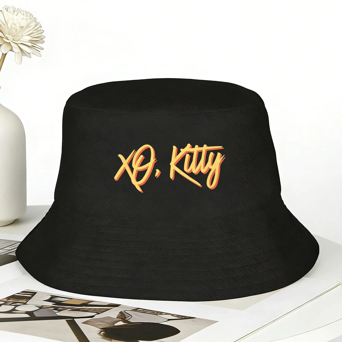 XO Kitty Logo Classic Summer Fisherman Bucket Hat
