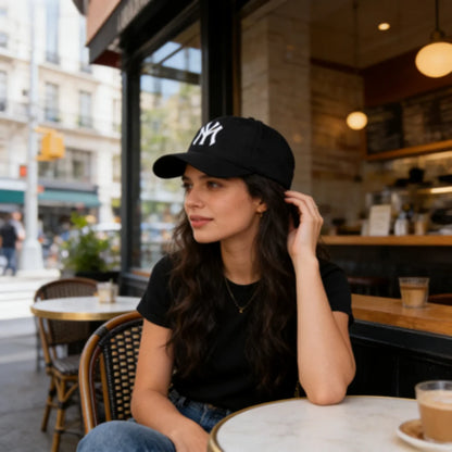 Unisex NY Letter Embroidery Baseball Cap Adjustable