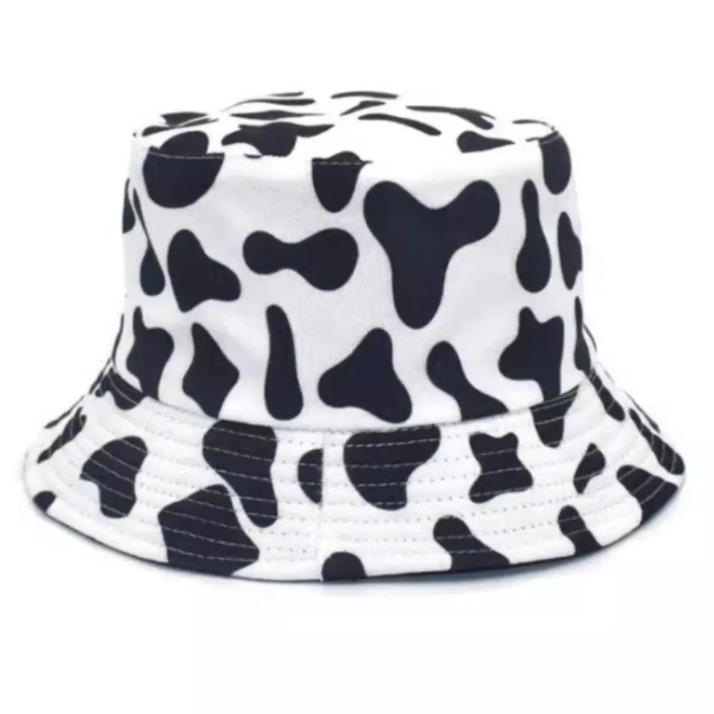 New Sun Protection Sweet Animal Cow Bucket Hat