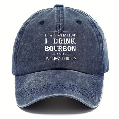 Bourbon Whiskey Vintage Baseball Cap
