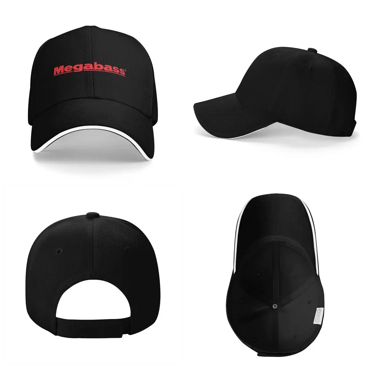 Megabass Holograph Speakers Logo Baseball Cap