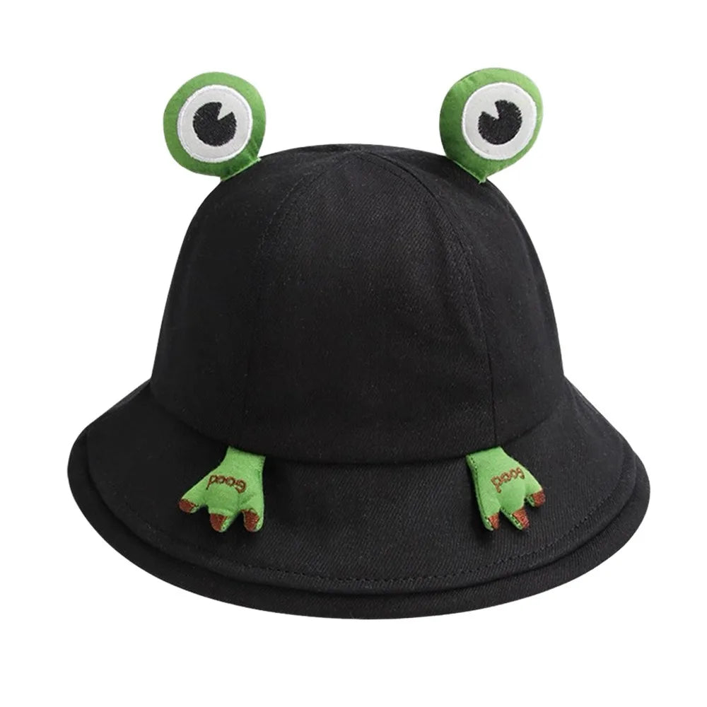 Cute Frog Shaped Cartoon Frog Bucket Hat