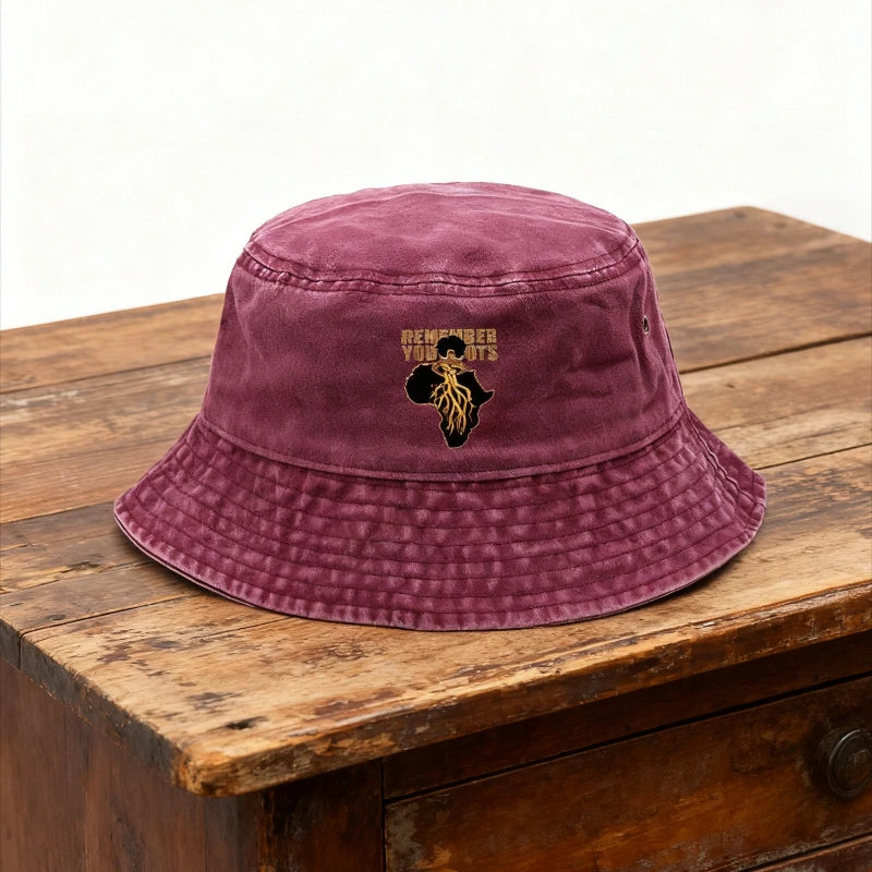 Bucket Hats For Women Cotton Washed Bucket Hat Vintage