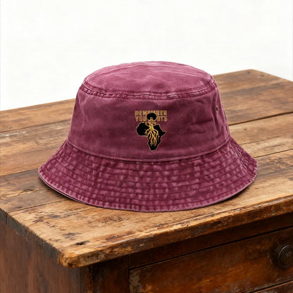 Bucket Hats For Women Cotton Washed Bucket Hat Vintage