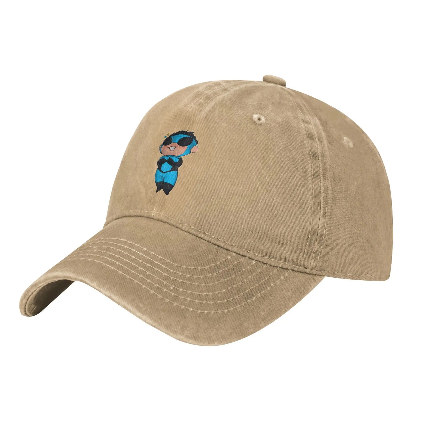 Invincible Chibi Omniman Distressed Baseball Cap