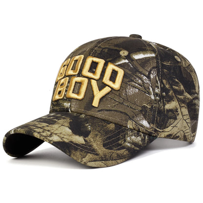 Unisex GOOD BOY Embroidery Baseball Caps Spring Autumn Outdoor Adjustable Casual Hats Sunscreen Hat Sports Cap