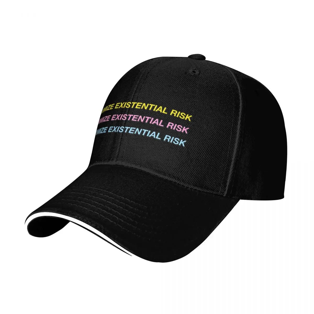 Bostrom Minimize Existential Risk Cotton Twill Baseball Cap