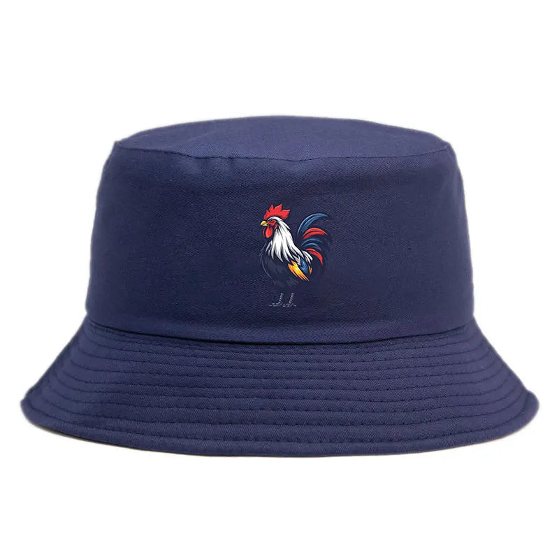 French Rugby Coq Reversible Bucket Hat