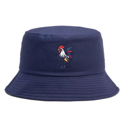 French Rugby Coq Reversible Bucket Hat