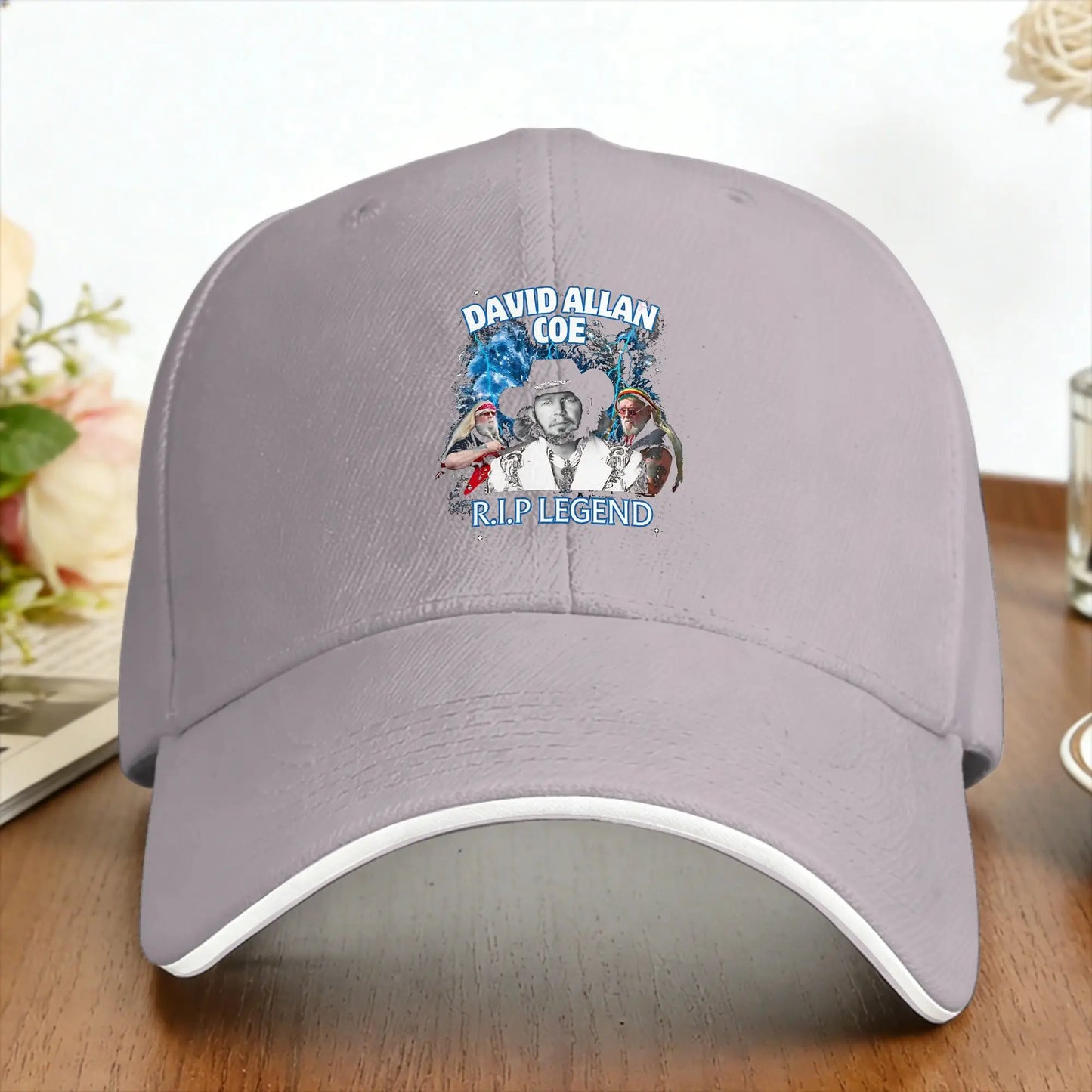 David Allan Coe Memorial Tribute Retro Baseball Cap