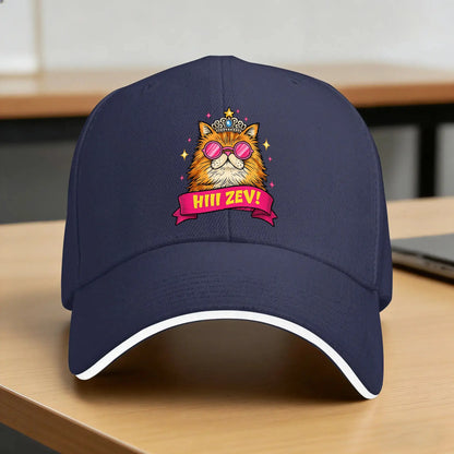 Princess Cat Meme Hi Zev Baseball Cap