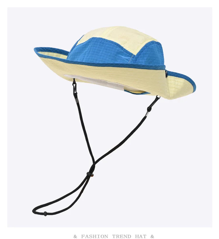 Lightweight Quick-Dry Wide Brim Hiking Bucket Hat