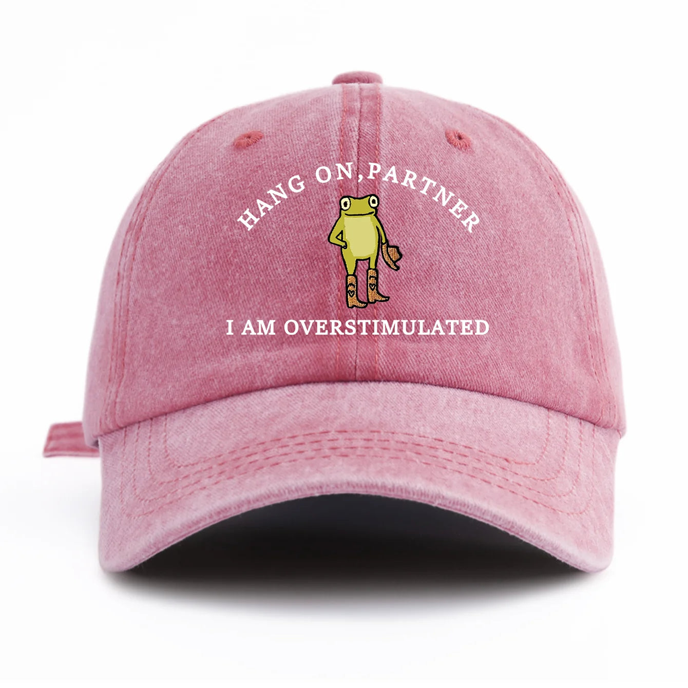 Cowboy Frog Meme Baseball Cap