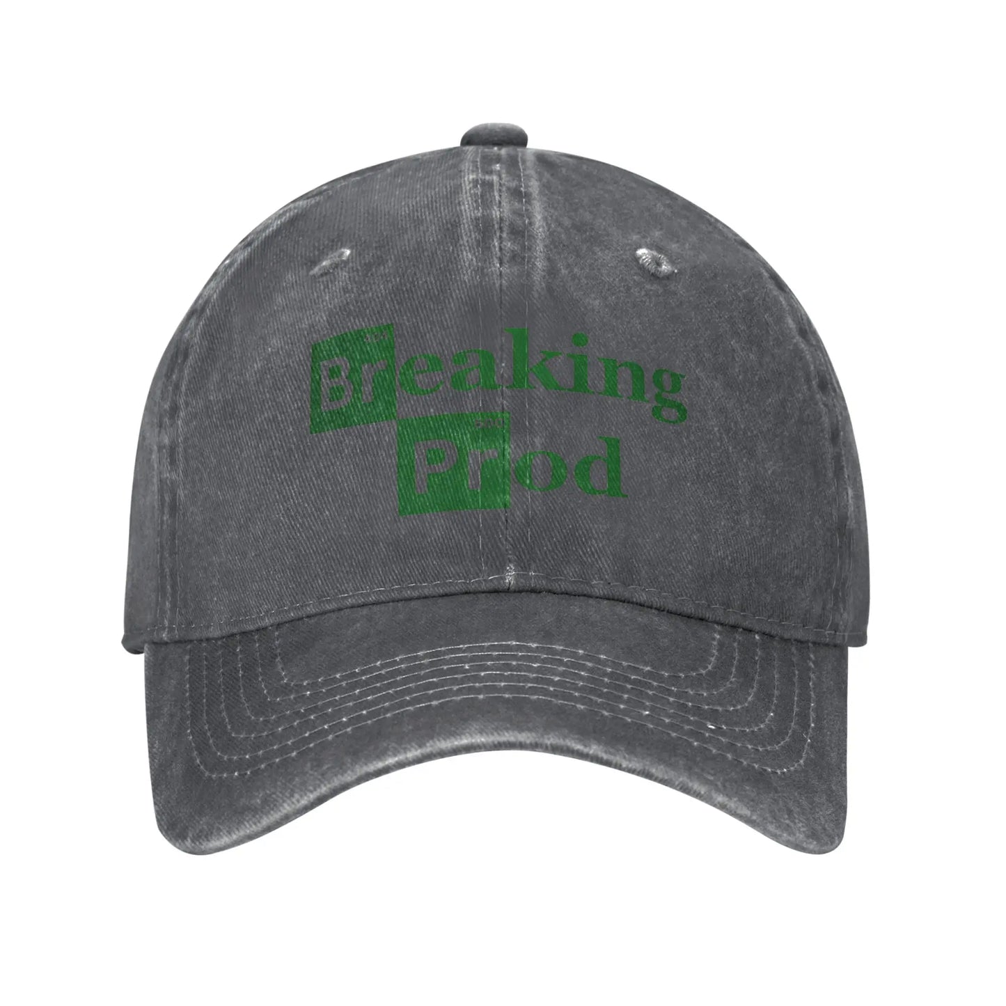 Breaking Prod Meme Baseball Cap