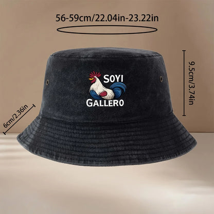 Rooster Pattern Fisherman Hat Outdoor