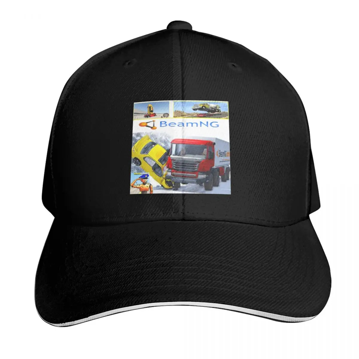 BeamNG Crash Hard Moisture Wicking Baseball Cap