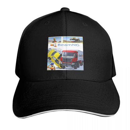 BeamNG Crash Hard Moisture Wicking Baseball Cap