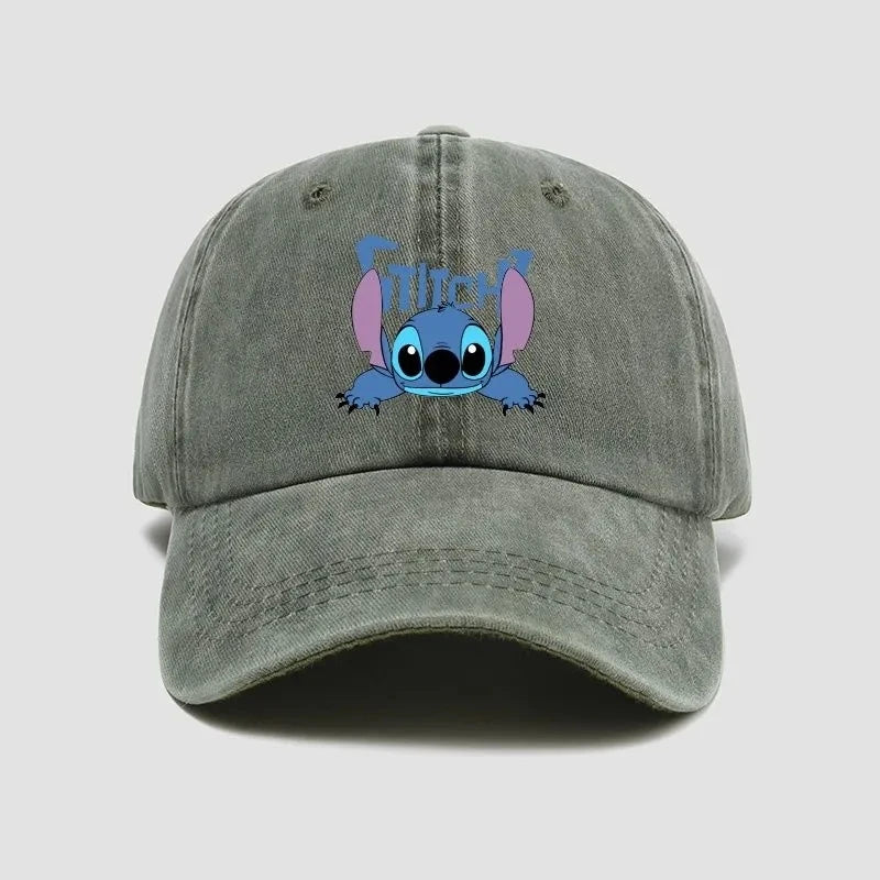 Stitch Kawaii Anime Snapback Baseball Cap