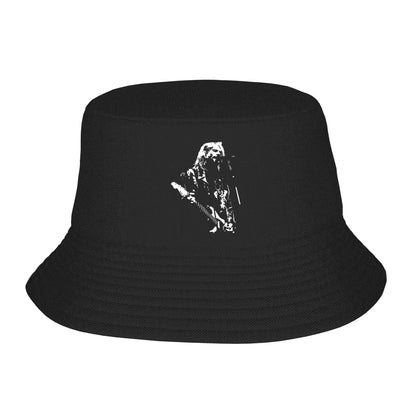 Kurt Cobain Print Summer Bucket Hat