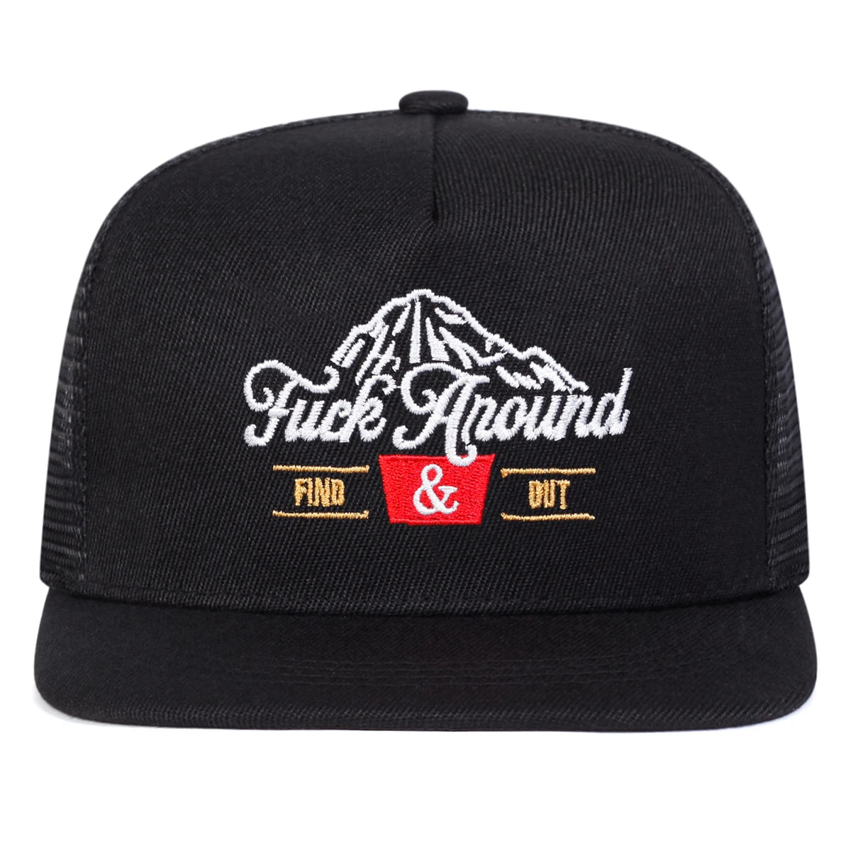 ANOUND Embroidery Sports Casual Snapback Cap