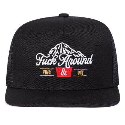 ANOUND Embroidery Sports Casual Snapback Cap