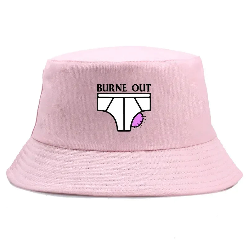 Adult Burne Out Summer Bucket Hats