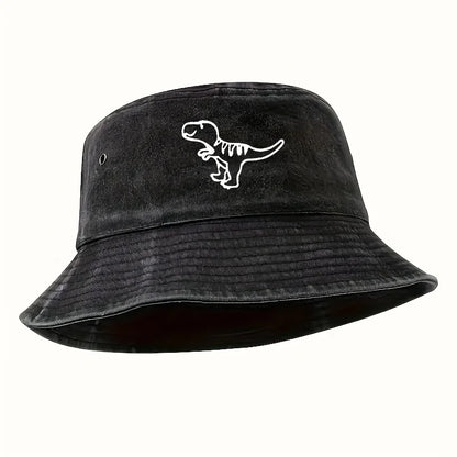 Fisherman's Hat Retro Washed Hat Flat Top Sunshade Hat