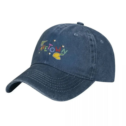 Cavetown Denim Harajuku Hip Hop Streetwear Baseball Cap