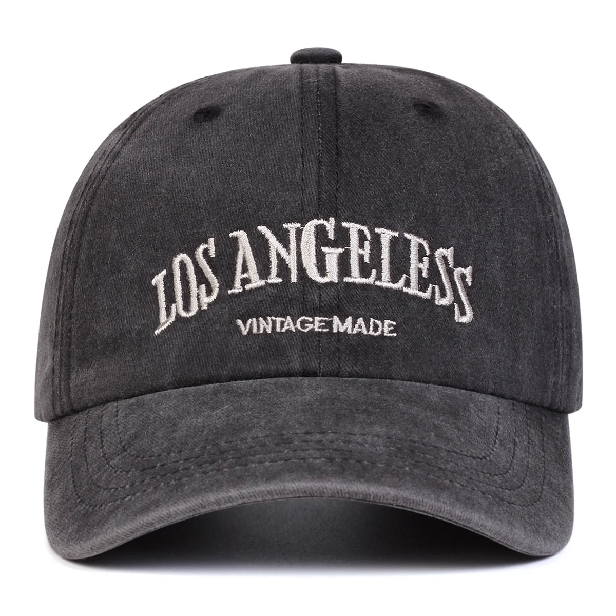 Unisex Embroidery Wash Baseball Caps Adjustable Casual