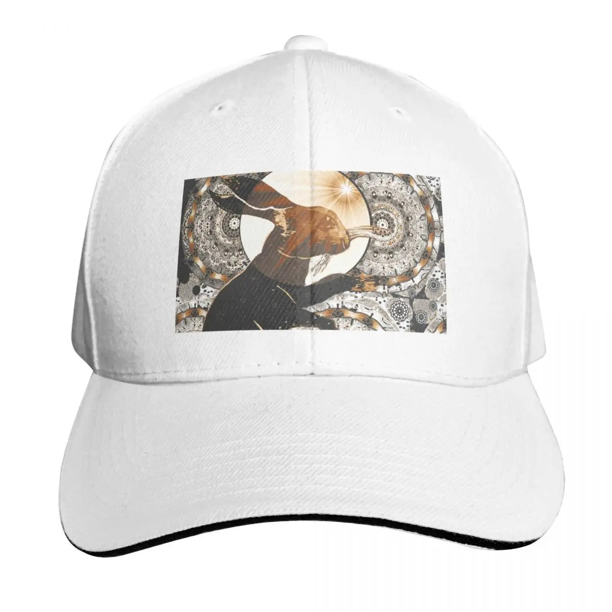 Nocturne Star Hare Embroidered Baseball Cap