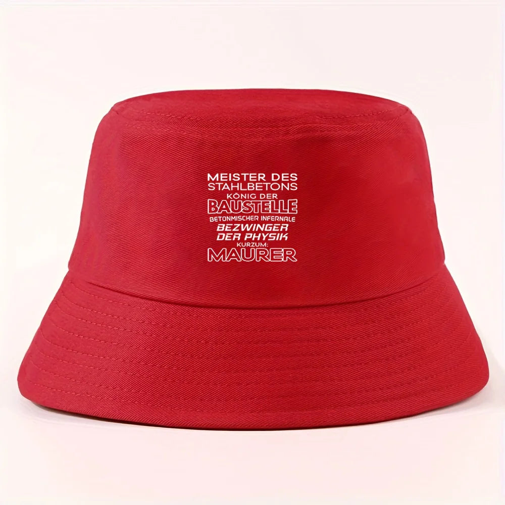 Meister Baustelle Maurer Summer Bucket Hat