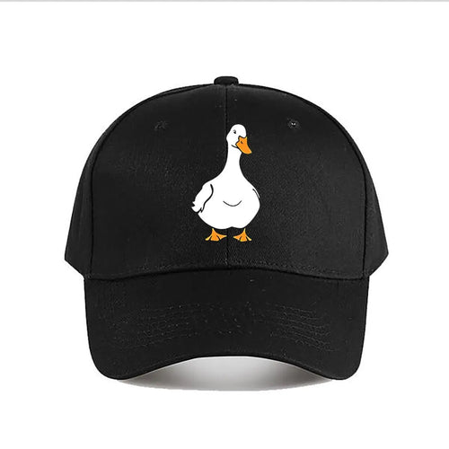 Cute Cartoon Duck Vinyl Sticker Baseball Cap